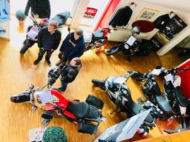 Motorrad-Diele Touren 2018 Spätsommer Probefahrt-Aktion