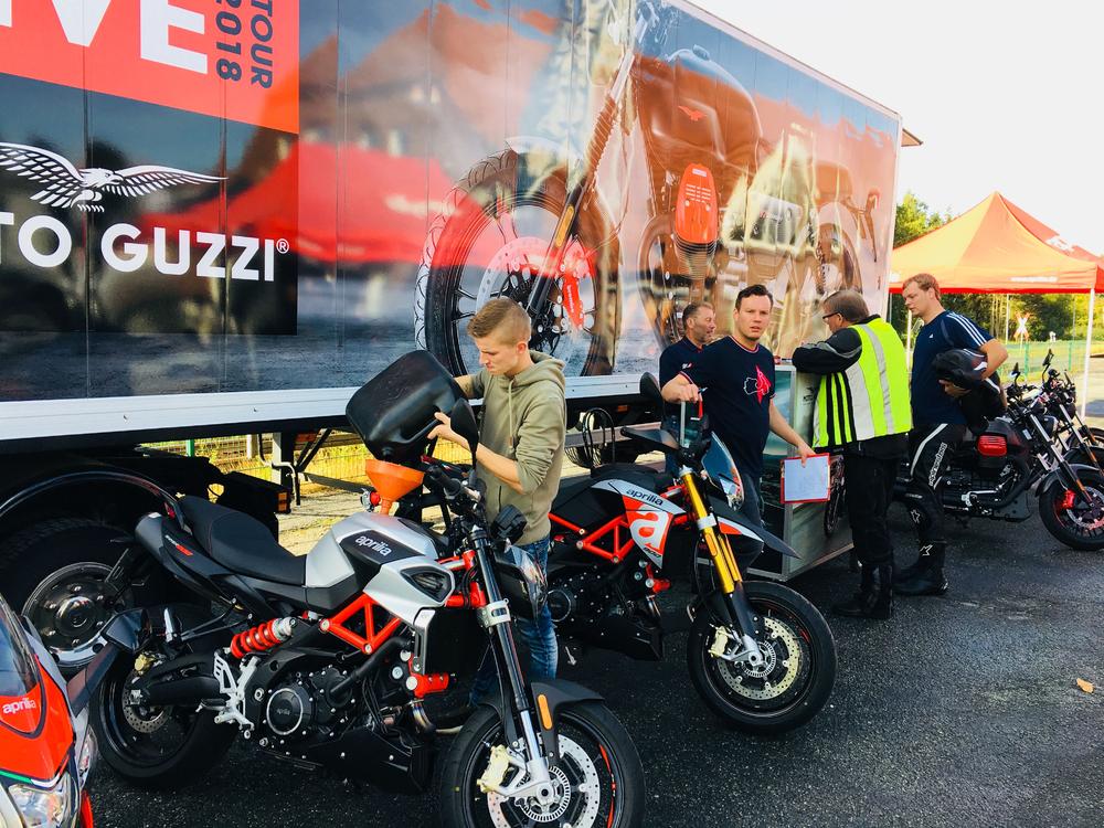 Motorrad-Diele Touren 2018 Spätsommer Probefahrt-Aktion