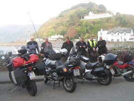 Motorrad-Diele England-Tour Cornwall