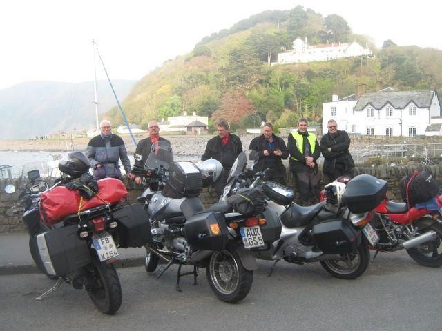 Motorrad-Diele England-Tour Cornwall