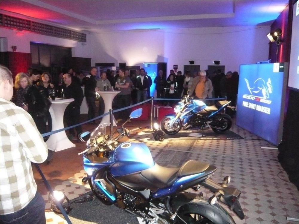 Motorrad-Diele Suzuki GSX-S 1000 Präsentation