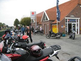 Motorrad-Diele Oktoberfest
