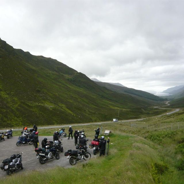 Motorrad-Diele Tour Schottland