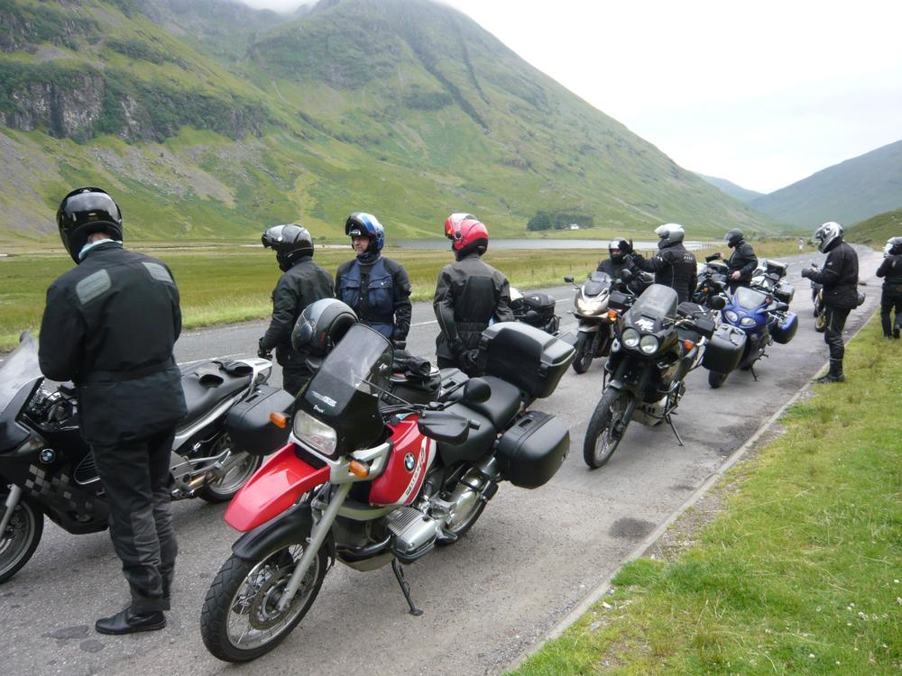 Motorrad-Diele Tour Schottland